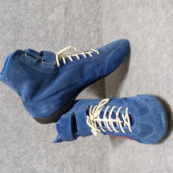 Simpson Racing High top Men's Shoes  Blue Size 8.5 - Picture 5 of 11